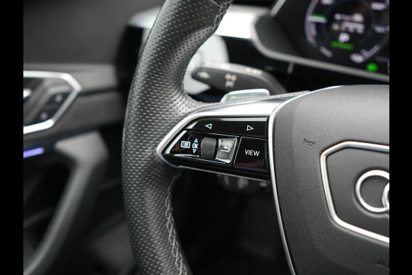 Audi e-tron Sportback 55 quattro S Line 95 kWh 408pk Dealer O.H | Trekhaak Afn. | Adaptive Cruise | Camera | Bang & Olufsen | Alcantara Sportstoelen Memory & Verwarmd | Keyless | Apple Carplay | BLIS | Navigatie | Virtual | DAB | 21"L.M |
