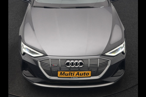 Audi e-tron Sportback 55 quattro S Line 95 kWh 408pk Dealer O.H | Trekhaak Afn. | Adaptive Cruise | Camera | Bang & Olufsen | Alcantara Sportstoelen Memory & Verwarmd | Keyless | Apple Carplay | BLIS | Navigatie | Virtual | DAB | 21"L.M |