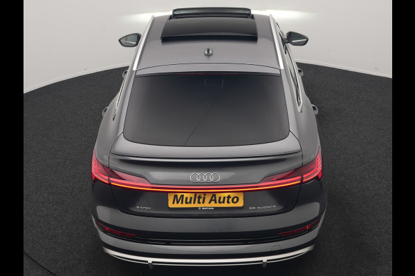 Audi e-tron Sportback 55 quattro S Line 95 kWh 408pk Dealer O.H | Trekhaak Afn. | Adaptive Cruise | Camera | Bang & Olufsen | Alcantara Sportstoelen Memory & Verwarmd | Keyless | Apple Carplay | BLIS | Navigatie | Virtual | DAB | 21"L.M |