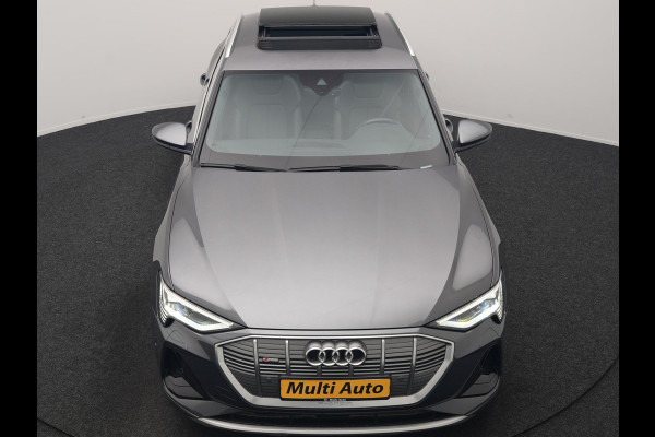 Audi e-tron Sportback 55 quattro S Line 95 kWh 408pk Dealer O.H | Trekhaak Afn. | Adaptive Cruise | Camera | Bang & Olufsen | Alcantara Sportstoelen Memory & Verwarmd | Keyless | Apple Carplay | BLIS | Navigatie | Virtual | DAB | 21"L.M |