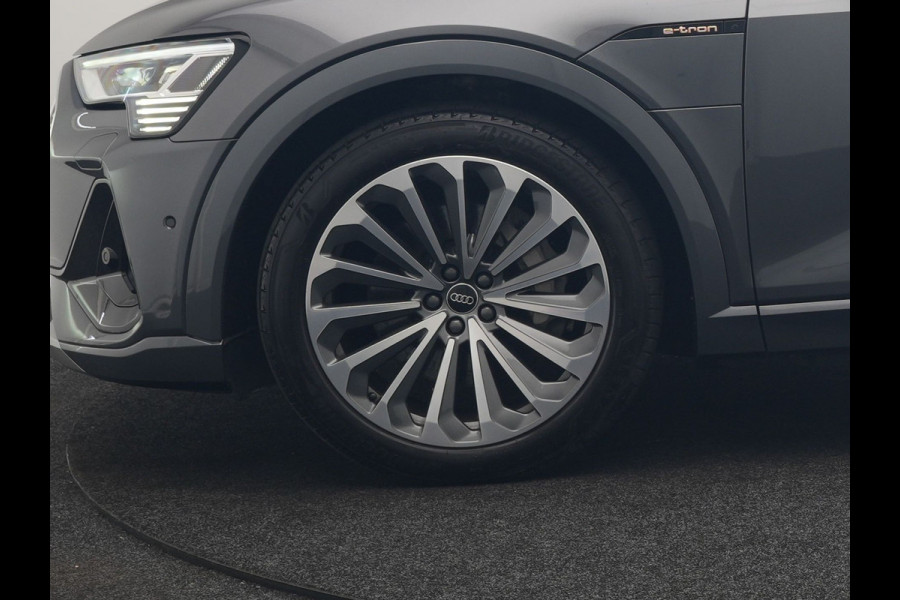 Audi e-tron Sportback 55 quattro S Line 95 kWh 408pk Dealer O.H | Trekhaak Afn. | Adaptive Cruise | Camera | Bang & Olufsen | Alcantara Sportstoelen Memory & Verwarmd | Keyless | Apple Carplay | BLIS | Navigatie | Virtual | DAB | 21"L.M |