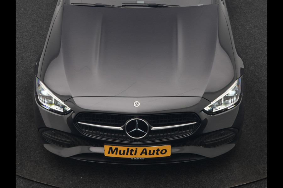 Mercedes-Benz C-Klasse Estate 300 e Avantgarde 313pk Dealer O.H | Trekhaak Af Fabriek | Panodak | Adaptive Cruise | 360 Camera | Digital LED | Lederen Sportstoelen Memory & Ventilatie | Keyless | Apple Carplay | Stoelverwarming | Pilot Assist | Stuurverwarming | Virtual | Sfeerverlichting | Navigatie | DAB | 18"L.M | Plug In Hybrid |