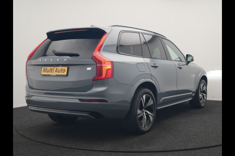 Volvo XC90 T8 Recharge AWD R-Design Long Range PHEV 456pk Dealer O.H | Adaptive Cruise | Camera | Lederen Sportstoelen Memory & Verwarmd | Apple Carplay | Keyless | BLIS | Pilot Assist | Stuurverwarming | Virtual | Navigatie | DAB | 20"L.M | Plug In Hybrid |