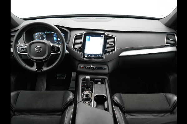 Volvo XC90 T8 Recharge AWD R-Design Long Range PHEV 456pk Dealer O.H | Adaptive Cruise | Camera | Lederen Sportstoelen Memory & Verwarmd | Apple Carplay | Keyless | BLIS | Pilot Assist | Stuurverwarming | Virtual | Navigatie | DAB | 20"L.M | Plug In Hybrid |