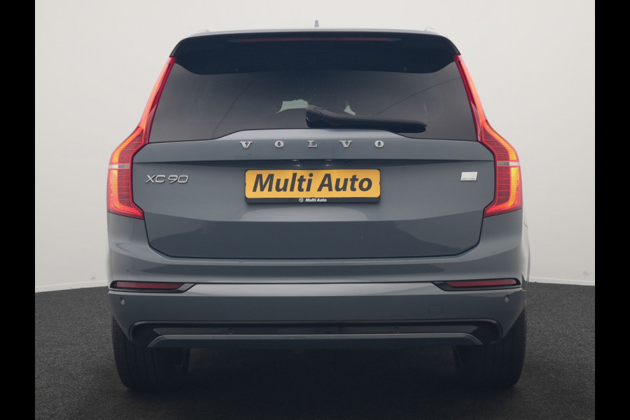 Volvo XC90 T8 Recharge AWD R-Design Long Range PHEV 456pk Dealer O.H | Adaptive Cruise | Camera | Lederen Sportstoelen Memory & Verwarmd | Apple Carplay | Keyless | BLIS | Pilot Assist | Stuurverwarming | Virtual | Navigatie | DAB | 20"L.M | Plug In Hybrid |
