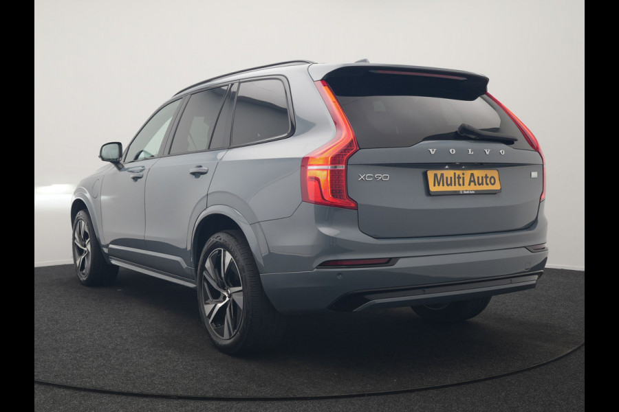 Volvo XC90 T8 Recharge AWD R-Design Long Range PHEV 456pk Dealer O.H | Adaptive Cruise | Camera | Lederen Sportstoelen Memory & Verwarmd | Apple Carplay | Keyless | BLIS | Pilot Assist | Stuurverwarming | Virtual | Navigatie | DAB | 20"L.M | Plug In Hybrid |