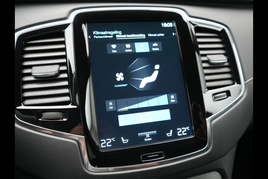 Volvo XC90 T8 Recharge AWD R-Design Long Range PHEV 456pk Dealer O.H | Adaptive Cruise | Camera | Lederen Sportstoelen Memory & Verwarmd | Apple Carplay | Keyless | BLIS | Pilot Assist | Stuurverwarming | Virtual | Navigatie | DAB | 20"L.M | Plug In Hybrid |