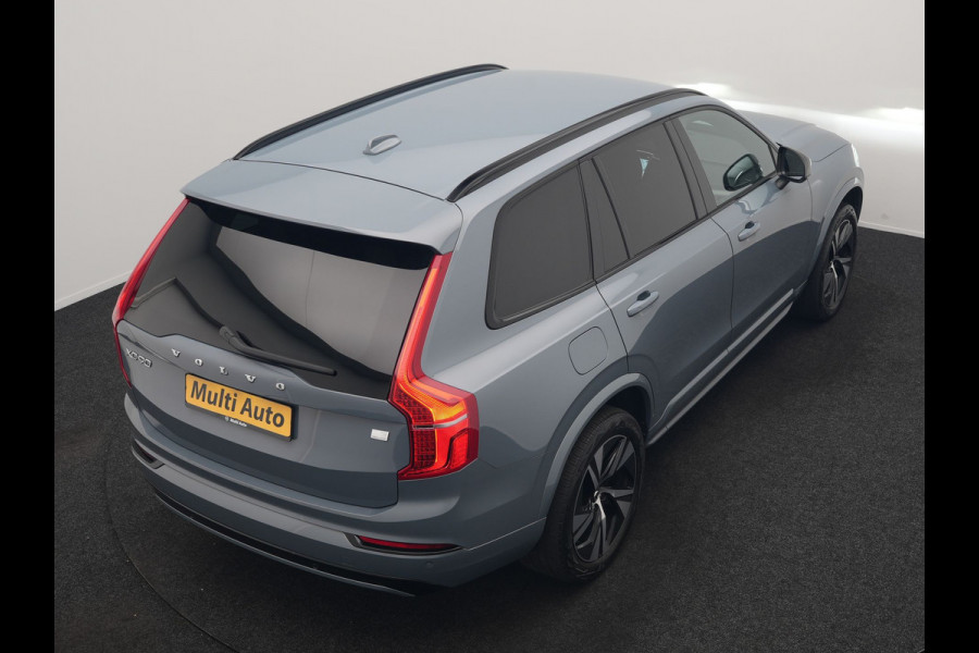 Volvo XC90 T8 Recharge AWD R-Design Long Range PHEV 456pk Dealer O.H | Adaptive Cruise | Camera | Lederen Sportstoelen Memory & Verwarmd | Apple Carplay | Keyless | BLIS | Pilot Assist | Stuurverwarming | Virtual | Navigatie | DAB | 20"L.M | Plug In Hybrid |