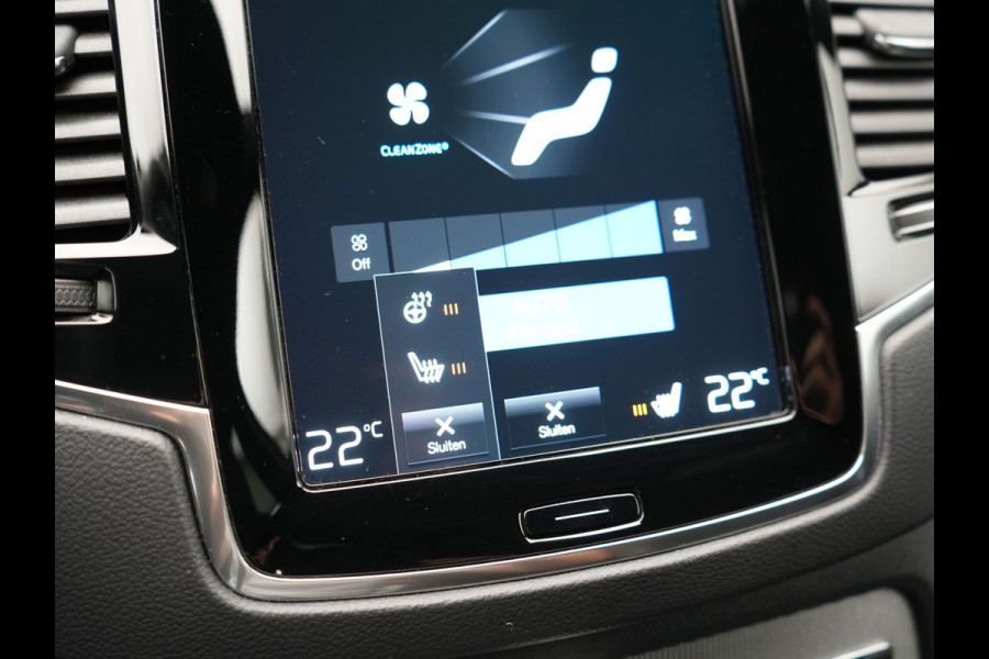 Volvo XC90 T8 Recharge AWD R-Design Long Range PHEV 456pk Dealer O.H | Adaptive Cruise | Camera | Lederen Sportstoelen Memory & Verwarmd | Apple Carplay | Keyless | BLIS | Pilot Assist | Stuurverwarming | Virtual | Navigatie | DAB | 20"L.M | Plug In Hybrid |