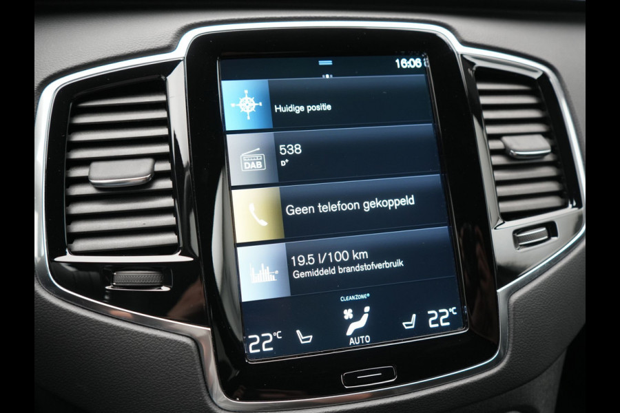 Volvo XC90 T8 Recharge AWD R-Design Long Range PHEV 456pk Dealer O.H | Adaptive Cruise | Camera | Lederen Sportstoelen Memory & Verwarmd | Apple Carplay | Keyless | BLIS | Pilot Assist | Stuurverwarming | Virtual | Navigatie | DAB | 20"L.M | Plug In Hybrid |