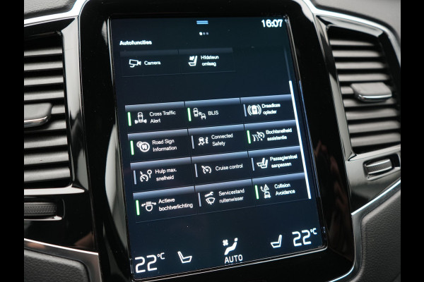 Volvo XC90 T8 Recharge AWD R-Design Long Range PHEV 456pk Dealer O.H | Adaptive Cruise | Camera | Lederen Sportstoelen Memory & Verwarmd | Apple Carplay | Keyless | BLIS | Pilot Assist | Stuurverwarming | Virtual | Navigatie | DAB | 20"L.M | Plug In Hybrid |