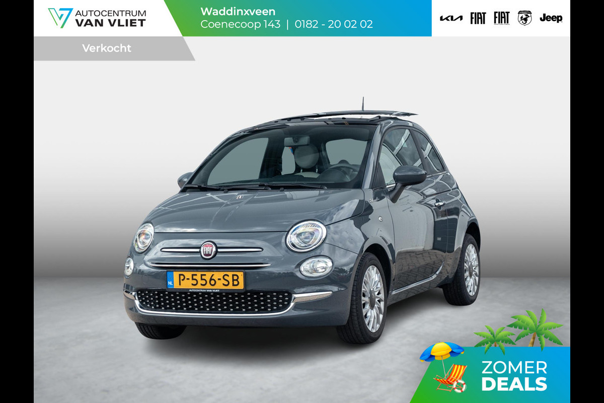 Fiat 500 Hybrid Dolcevita | Airco | Cruise | 15" | Schuif/Kanteldak | PDC | Apple Carplay