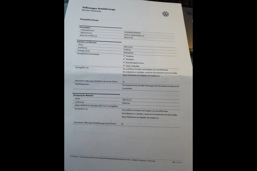 Volkswagen Multivan 1.4 eHybrid Energetic 7P SOH-96%/PANO/NAVI/H-KARDON/H-UP/LEDER/STOEL-M+MASSAGE+KOELING///