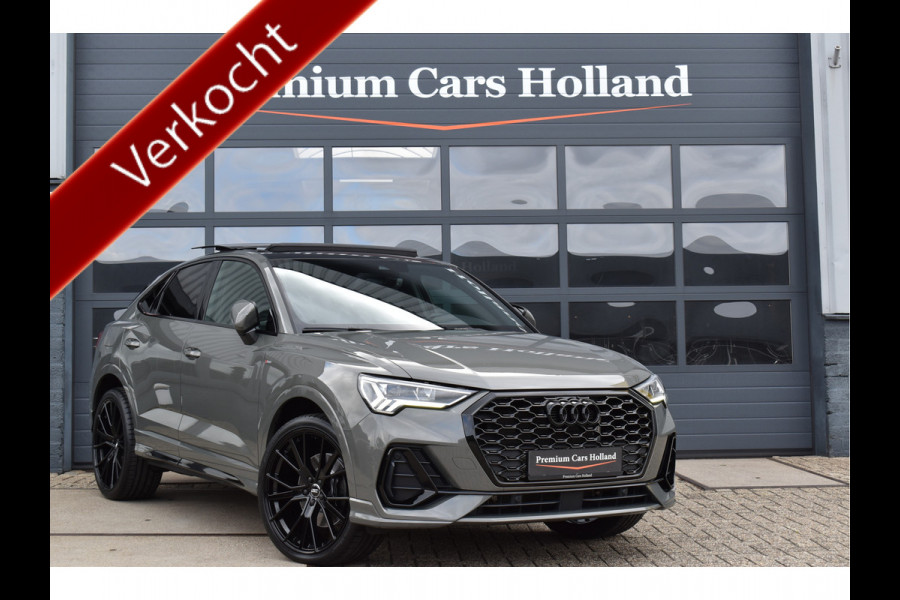 Audi Q3 Sportback 45 TFSI e S-Line 245 Pk Pano Navi Leder Keyless Apple Carplay 21 Inch