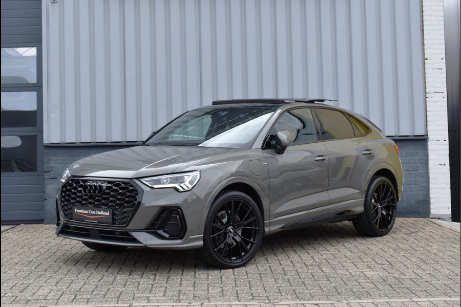Audi Q3 Sportback 45 TFSI e S-Line 245 Pk Pano Navi Leder Keyless Apple Carplay 21 Inch