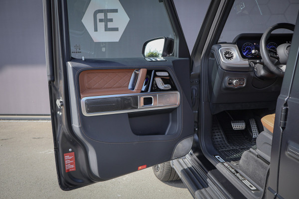 Mercedes-Benz G-Klasse 580 EQ | G63 PAKKET | MANUFAKTUR | SUPERIOR LINE | AMG LINE | COMFORT PAKKET | MASSAGE | VOSSEN VELGEN | ADAPTIVE CRUISE | MATZWART | STOELVERKOELING/VERWARMING/MASSAGE | STUURVERWARMING | BTW-AUTO