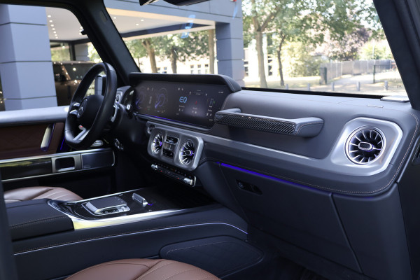 Mercedes-Benz G-Klasse 580 EQ | G63 PAKKET | MANUFAKTUR | SUPERIOR LINE | AMG LINE | COMFORT PAKKET | MASSAGE | VOSSEN VELGEN | ADAPTIVE CRUISE | MATZWART | STOELVERKOELING/VERWARMING/MASSAGE | STUURVERWARMING | BTW-AUTO
