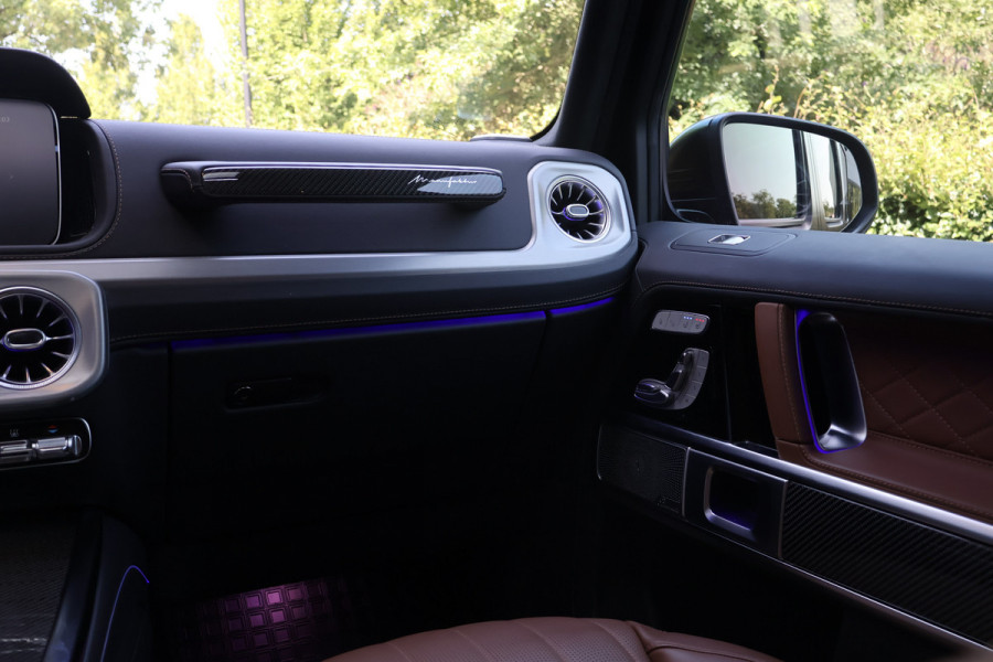 Mercedes-Benz G-Klasse 580 EQ | G63 PAKKET | MANUFAKTUR | SUPERIOR LINE | AMG LINE | COMFORT PAKKET | MASSAGE | VOSSEN VELGEN | ADAPTIVE CRUISE | MATZWART | STOELVERKOELING/VERWARMING/MASSAGE | STUURVERWARMING | BTW-AUTO