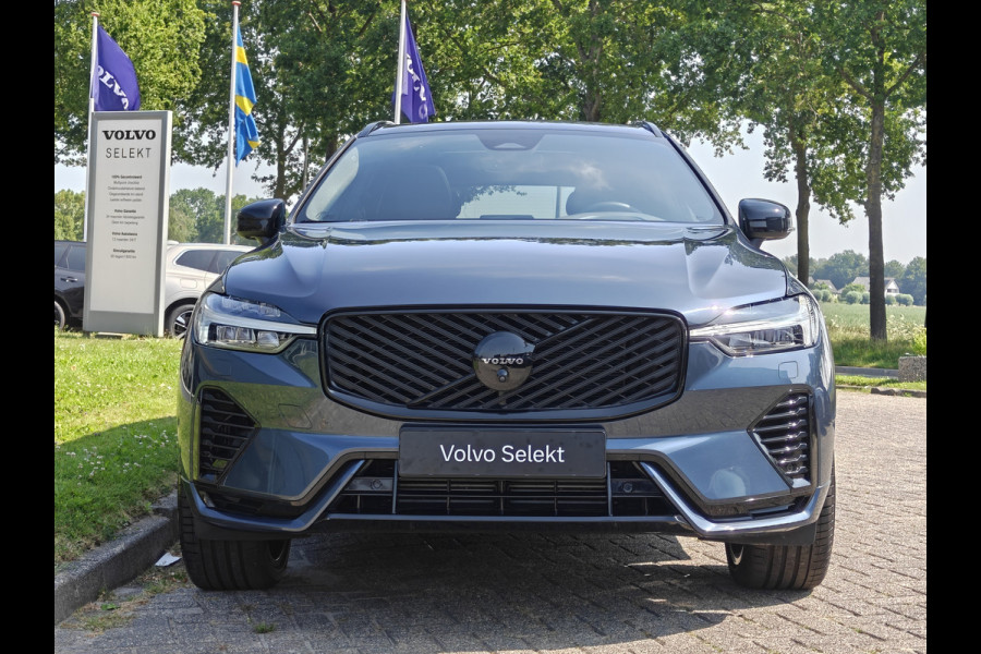 Volvo XC60 T8 AWD 455PK Plug-in hybrid Plus Black Edition | Facelift | Trekhaak | Blis | Luchtvering | Pano | ACC | 360 Camera | HUD | H&K | Elektr. stoelen |