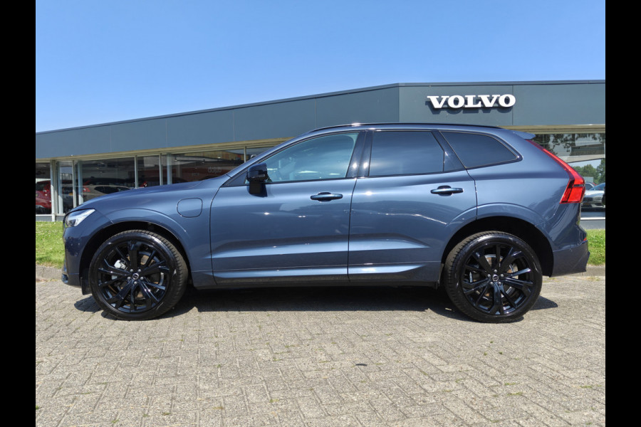 Volvo XC60 T8 AWD 455PK Plug-in hybrid Plus Black Edition | Facelift | Trekhaak | Blis | Luchtvering | Pano | ACC | 360 Camera | HUD | H&K | Elektr. stoelen |