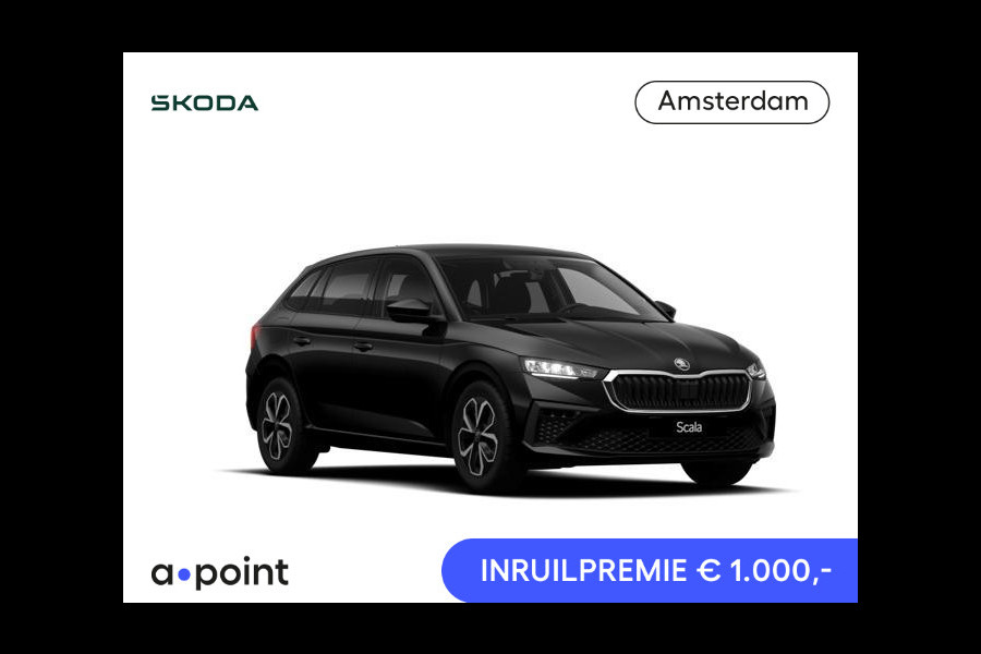 Škoda SCALA 1.0 TSI Edition | Stoel- en stuurverwarming| Trekhaak | Draadloos laden | 16 inch lichtmetalen velgen|