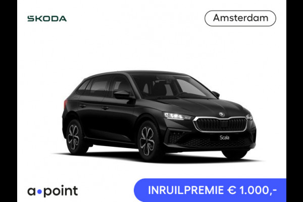 Škoda SCALA 1.0 TSI Edition | Stoel- en stuurverwarming| Trekhaak | Draadloos laden | 16 inch lichtmetalen velgen|