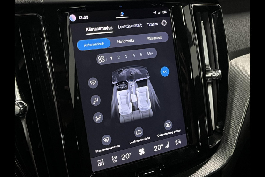 Volvo XC60 T6 AWD Plug-in hybrid Plus Black Edition Trekhaak | Adapt. cruise | Open dak | Harman/Kardon | Stoel-/Stuurverwarming | 360 camera | Google | Memory