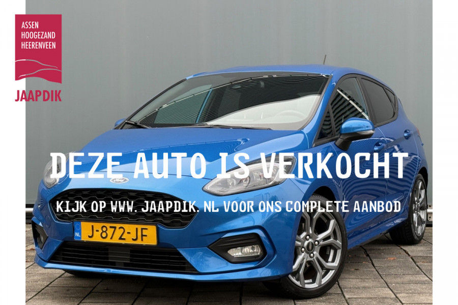 Ford Fiesta BWJ 2020 | 1.0T 124pk ST-Line X | CLIMA | NAVI | FULL LED | B&O | CARPLAY | STOELVERW | STUURWIEL VERW |
