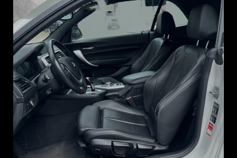 BMW 2 Serie Cabrio 218i High Executive (Goed OnderH, Navi, StoelV, Cruise Con, Parkeersensoren, Etc)