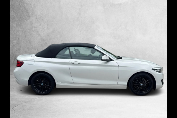 BMW 2 Serie Cabrio 218i High Executive (Goed OnderH, Navi, StoelV, Cruise Con, Parkeersensoren, Etc)