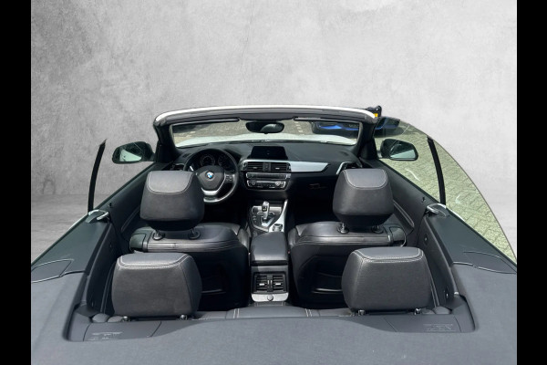 BMW 2 Serie Cabrio 218i High Executive (Goed OnderH, Navi, StoelV, Cruise Con, Parkeersensoren, Etc)