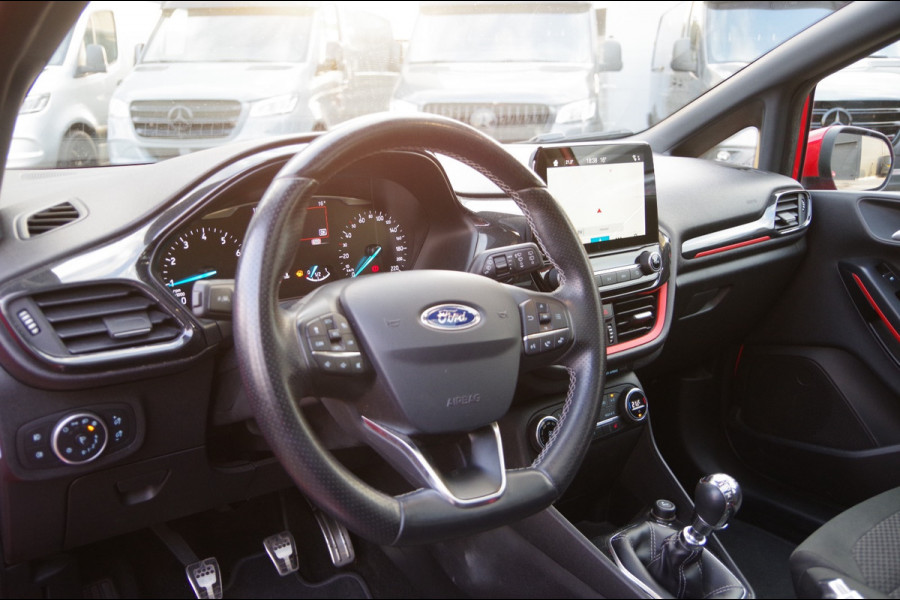 Ford Fiesta 1.0 EcoBoost Vignale ST-line 125PK, PANO, STOELVERWARMING, ADAPT. CRUISE, CLIMA, NAVI, PARKEERSENSOREN