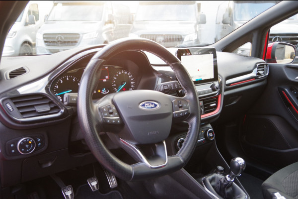Ford Fiesta 1.0 EcoBoost Vignale ST-line 125PK, PANO, STOELVERWARMING, ADAPT. CRUISE, CLIMA, NAVI, PARKEERSENSOREN