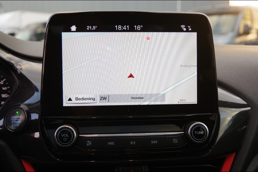Ford Fiesta 1.0 EcoBoost Vignale ST-line 125PK, PANO, STOELVERWARMING, ADAPT. CRUISE, CLIMA, NAVI, PARKEERSENSOREN
