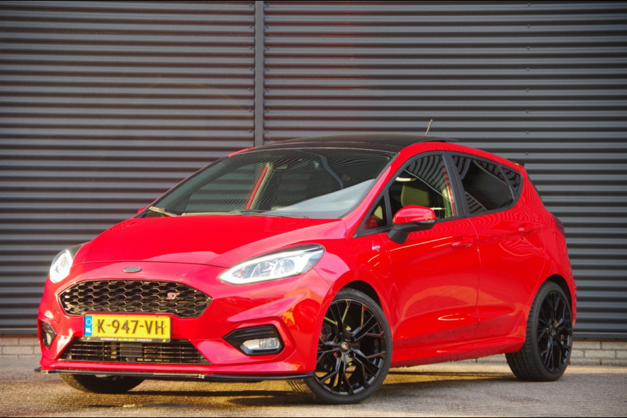 Ford Fiesta 1.0 EcoBoost Vignale ST-line 125PK, PANO, STOELVERWARMING, ADAPT. CRUISE, CLIMA, NAVI, PARKEERSENSOREN
