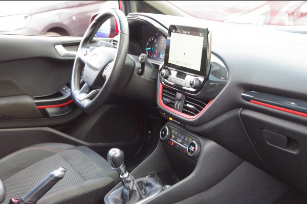 Ford Fiesta 1.0 EcoBoost Vignale ST-line 125PK, PANO, STOELVERWARMING, ADAPT. CRUISE, CLIMA, NAVI, PARKEERSENSOREN