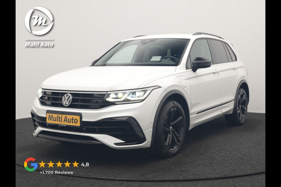 Volkswagen Tiguan 1.4 TSI eHybrid R-Line PHEV 245pk Dealer O.H | Adaptive Cruise | Head Up | Camera | IQ Light | Sportstoelen Verwarmd | Apple Carplay | Keyless | BLIS | Navigatie | Virtual | DAB | 19"L.M | Plug In Hybrid |