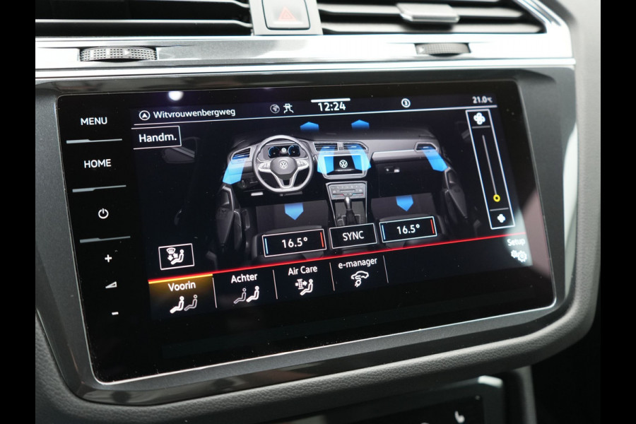 Volkswagen Tiguan 1.4 TSI eHybrid R-Line PHEV 245pk Dealer O.H | Adaptive Cruise | Head Up | Camera | IQ Light | Sportstoelen Verwarmd | Apple Carplay | Keyless | BLIS | Navigatie | Virtual | DAB | 19"L.M | Plug In Hybrid |