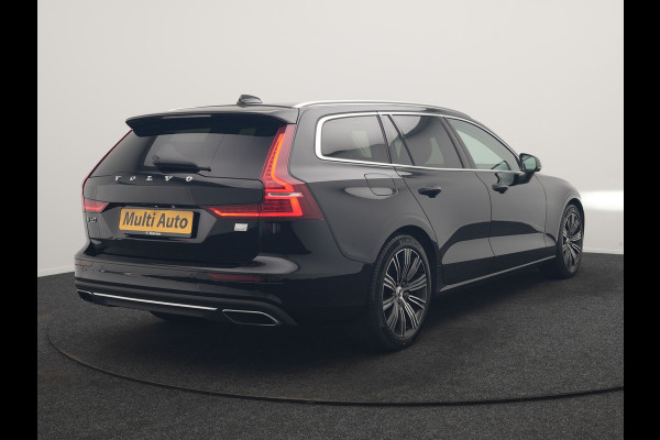 Volvo V60 T6 Recharge AWD Inscription PHEV 340pk Dealer O.H | Trekhaak Af Fabriek | Camera | Harman / Kardon | Lederen Sportstoelen Verwarmd | Cruise Control | Apple Carplay | Stuurverwarming | Keyless | Virtual | Navigatie | DAB | 18"L.M |