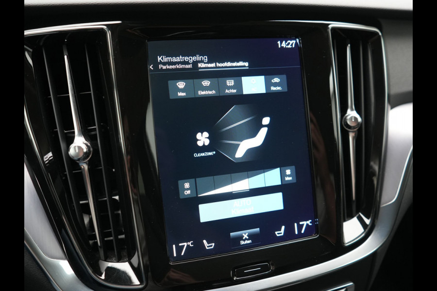Volvo V60 T6 Recharge AWD Inscription PHEV 340pk Dealer O.H | Trekhaak Af Fabriek | Camera | Harman / Kardon | Lederen Sportstoelen Verwarmd | Cruise Control | Apple Carplay | Stuurverwarming | Keyless | Virtual | Navigatie | DAB | 18"L.M |