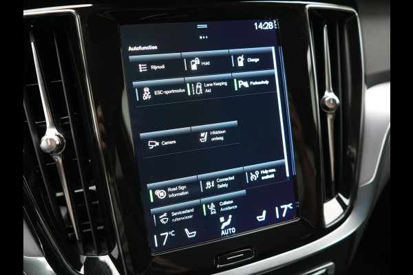 Volvo V60 T6 Recharge AWD Inscription PHEV 340pk Dealer O.H | Trekhaak Af Fabriek | Camera | Harman / Kardon | Lederen Sportstoelen Verwarmd | Cruise Control | Apple Carplay | Stuurverwarming | Keyless | Virtual | Navigatie | DAB | 18"L.M |
