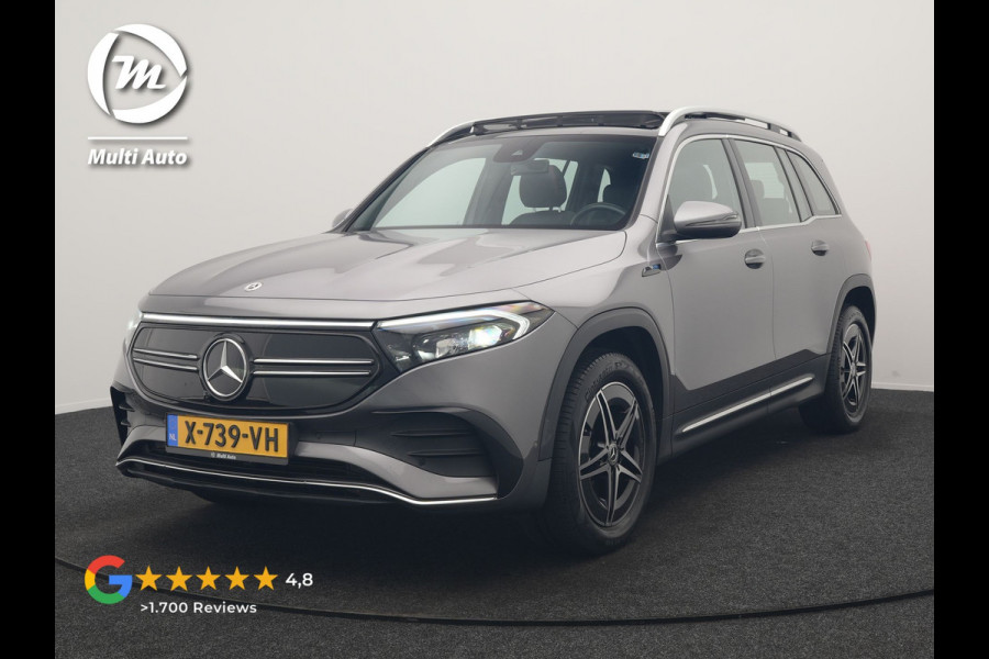 Mercedes-Benz EQB 350 4MATIC AMG Line 70 kWh 293pk Dealer O.H | Panodak | Camera | Alcantara Sportstoelen Verwarmd | Cruise Control | Apple Carplay | Virtual | Navigatie | DAB | 18"L.M |