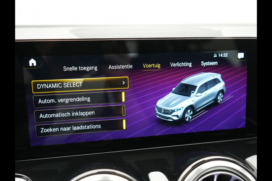 Mercedes-Benz EQB 350 4MATIC AMG Line 70 kWh 293pk Dealer O.H | Panodak | Camera | Alcantara Sportstoelen Verwarmd | Cruise Control | Apple Carplay | Virtual | Navigatie | DAB | 18"L.M |