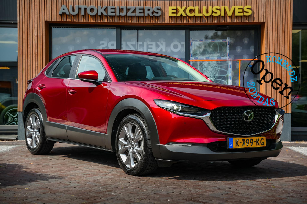 Mazda CX-30 2.0 e-SkyActiv-X M Hybrid Comfort Leder Stuurwielbed. Airco Parkeersensoren Camera