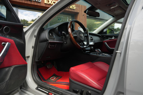 Kia Stinger 3.3 V6 T-GDI AWD GT Schuifdak Stoelverw. Leer Cruise Camera