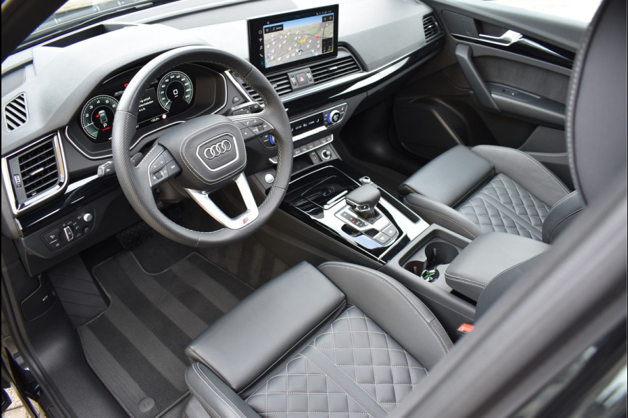 Audi Q5 50 TFSI e S-Line Competition Pano Luchtvering RS-Stoelen Matrix Full Led 21 Inch