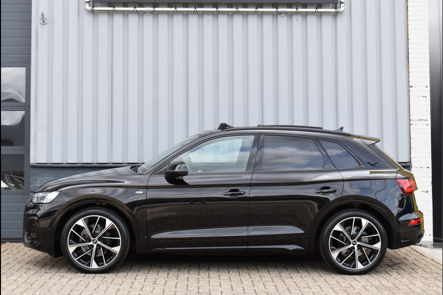 Audi Q5 50 TFSI e S-Line Competition Pano Luchtvering RS-Stoelen Matrix Full Led 21 Inch