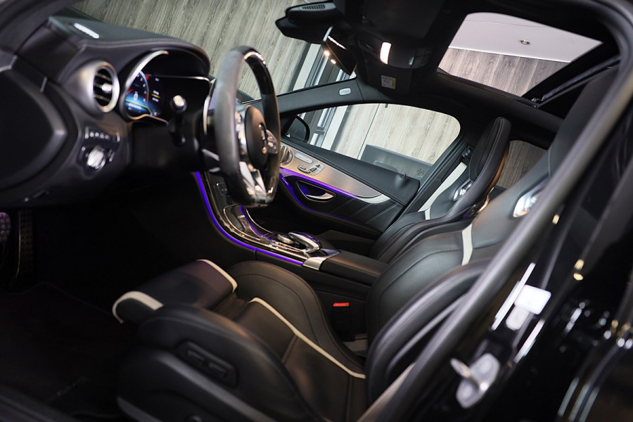 Mercedes-Benz C-Klasse AMG 63 S Premium Plus Pack / Schaalstoelen / Keramisch / Memory / Head Up / Burmester / Pano / Led / Pdc