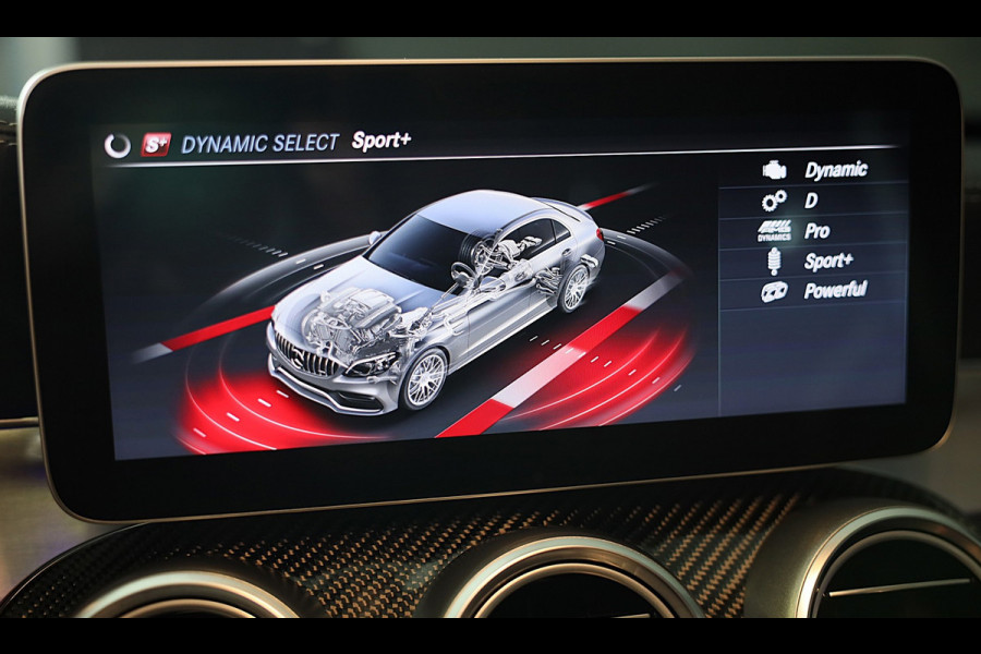 Mercedes-Benz C-Klasse AMG 63 S Premium Plus Pack / Schaalstoelen / Keramisch / Memory / Head Up / Burmester / Pano / Led / Pdc