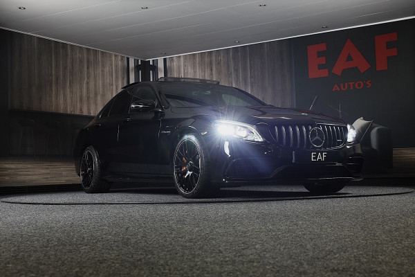 Mercedes-Benz C-Klasse AMG 63 S Premium Plus Pack / Schaalstoelen / Keramisch / Memory / Head Up / Burmester / Pano / Led / Pdc
